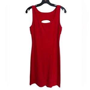 NWT B44 Dressed Red Sleeveless Dress